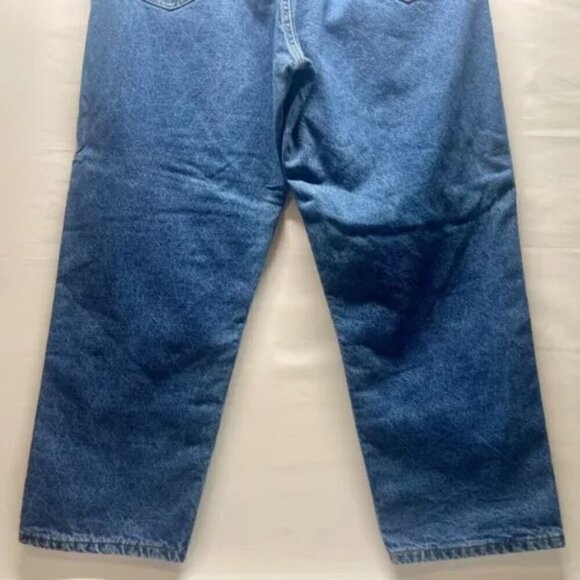 Carhartt Jeans Men's 42 X 30 5 Pocket Medium Wash Straight Leg EUC - Picture 5 of 15